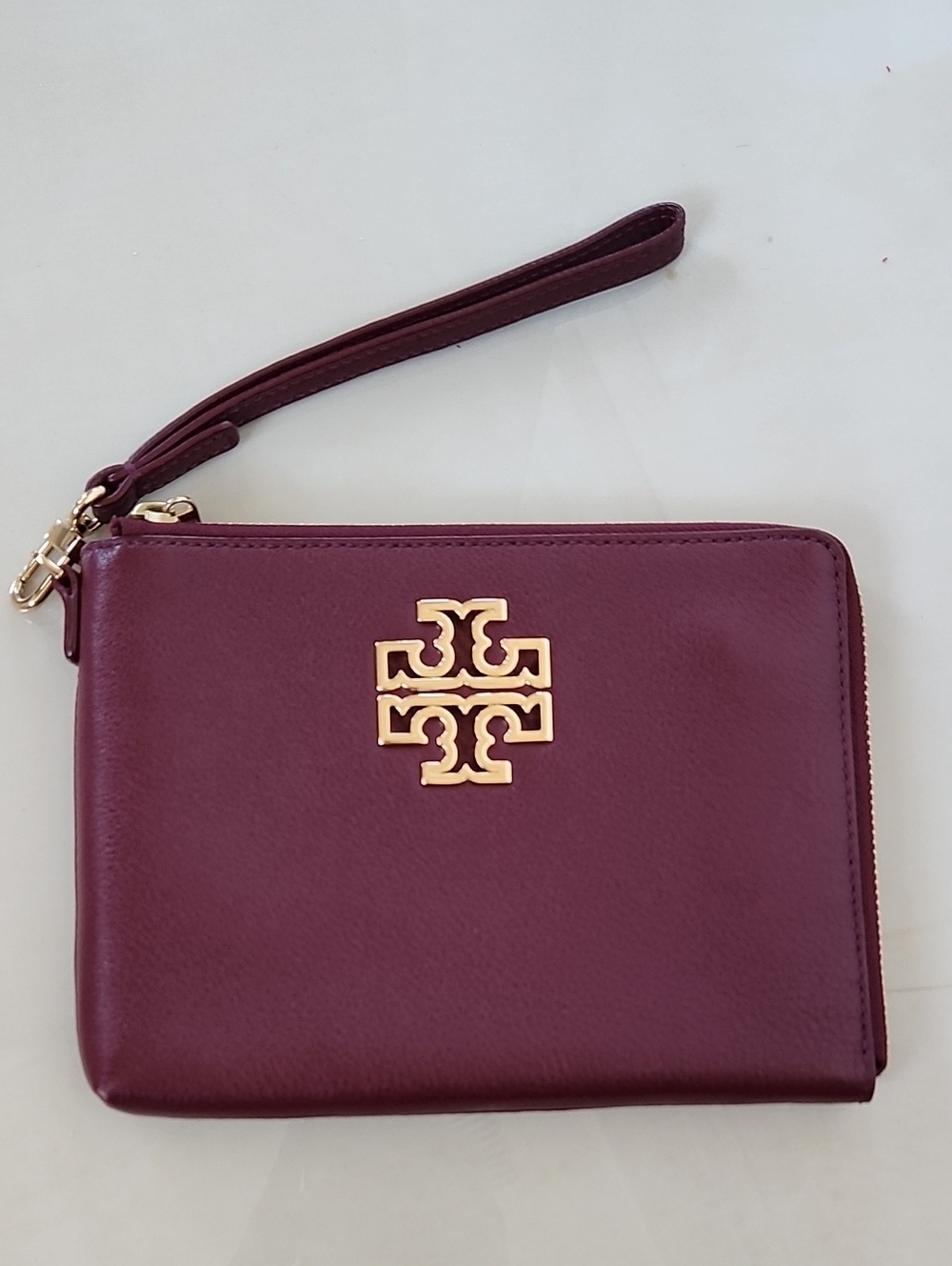 Tory Burch Bordeaux Wristlet Wallet